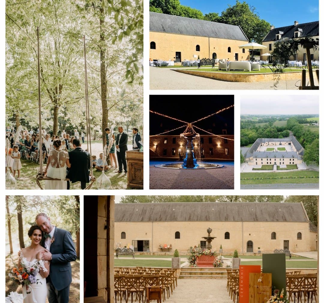 Location de salle de réception privatisée au Domaine de la Cour des Lys en Calvados — 800 m² de salles modulables, jusqu'à 300 convives assis